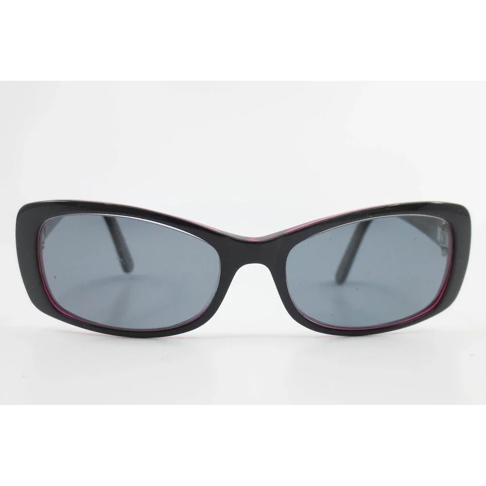 Kirkland Signature KS Alli Black Magenta Rectangle Sunglasses 52-16-135 #661751